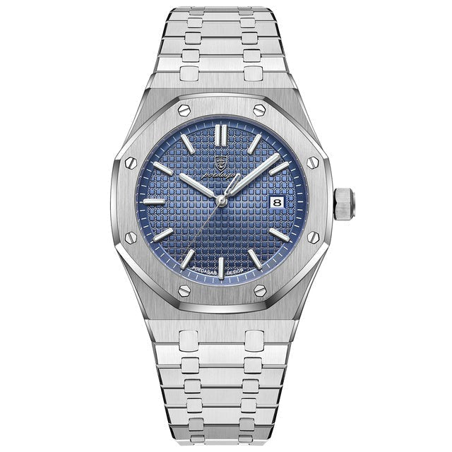 Jonas Deluxe tijdloos herenhorloge met heldere datumweergave, een statement van stijl.