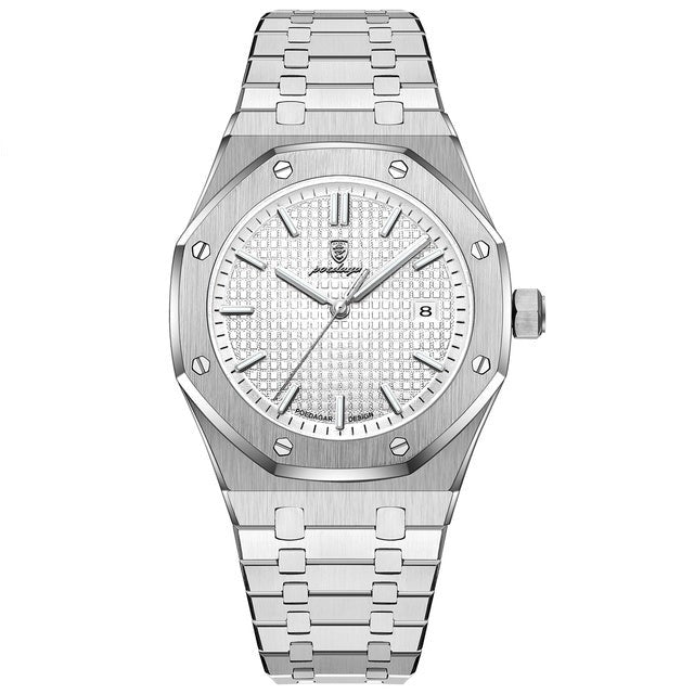 Jonas Deluxe heren quartz horloge, waterbestendig en ontworpen voor ultiem draagcomfort.