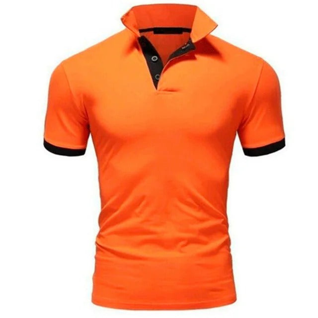 Stijlvolle herenpolo met korte mouwen, ideaal voor een casual outfit