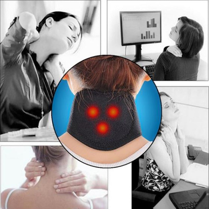 Unisex magnetische zelfverwarmende nekbrace voor nekpijn en pijnverlichting