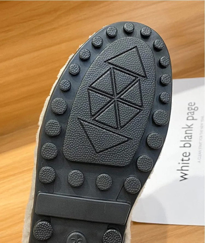 Overzichtsfoto van alle kleuren winter loafers voor dames