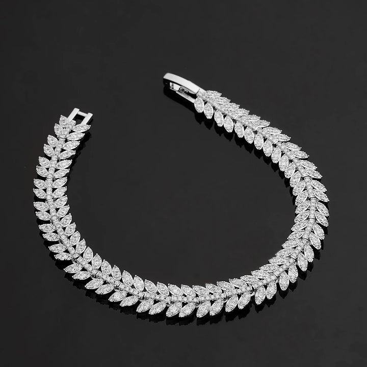 Aanpasbare zirkonia ring, perfect voor bruiden