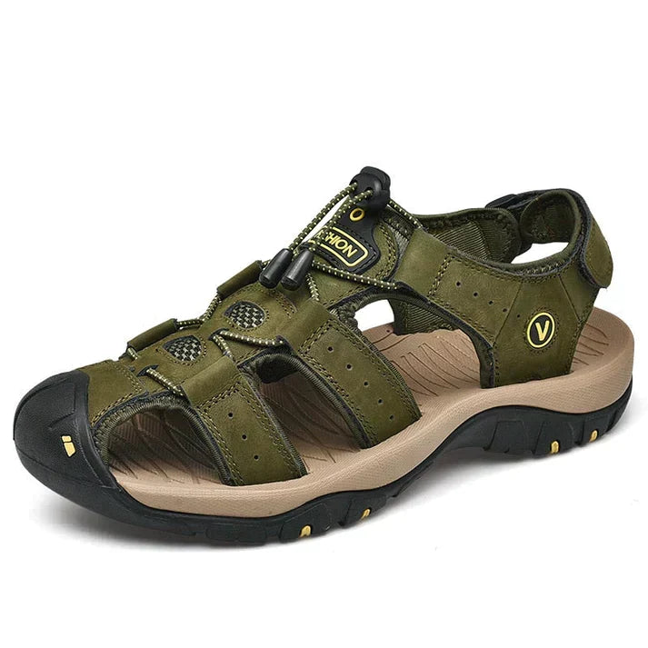 Zomer wandel sandalen voor heren met dempende orthopedische zool