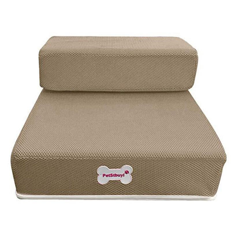 Hondenbenodigdheden: 2-laags hondentrap. Zorgt voor veilige banktoegang. Comfort voor oude hond, puppy, kleine hond.