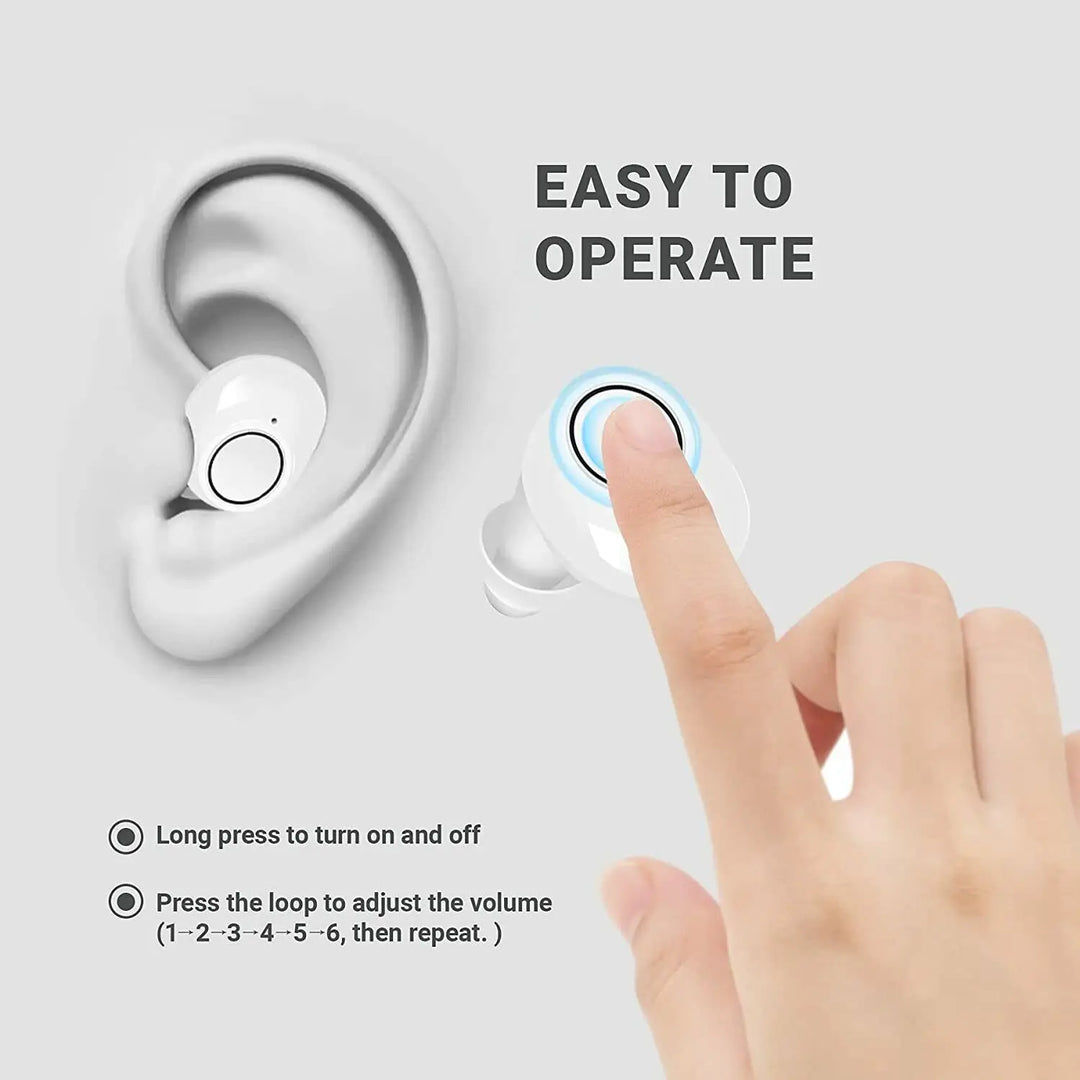 Draadloos gehoorapparaat met bluetooth connectiviteit voor betere hoorverbetering
