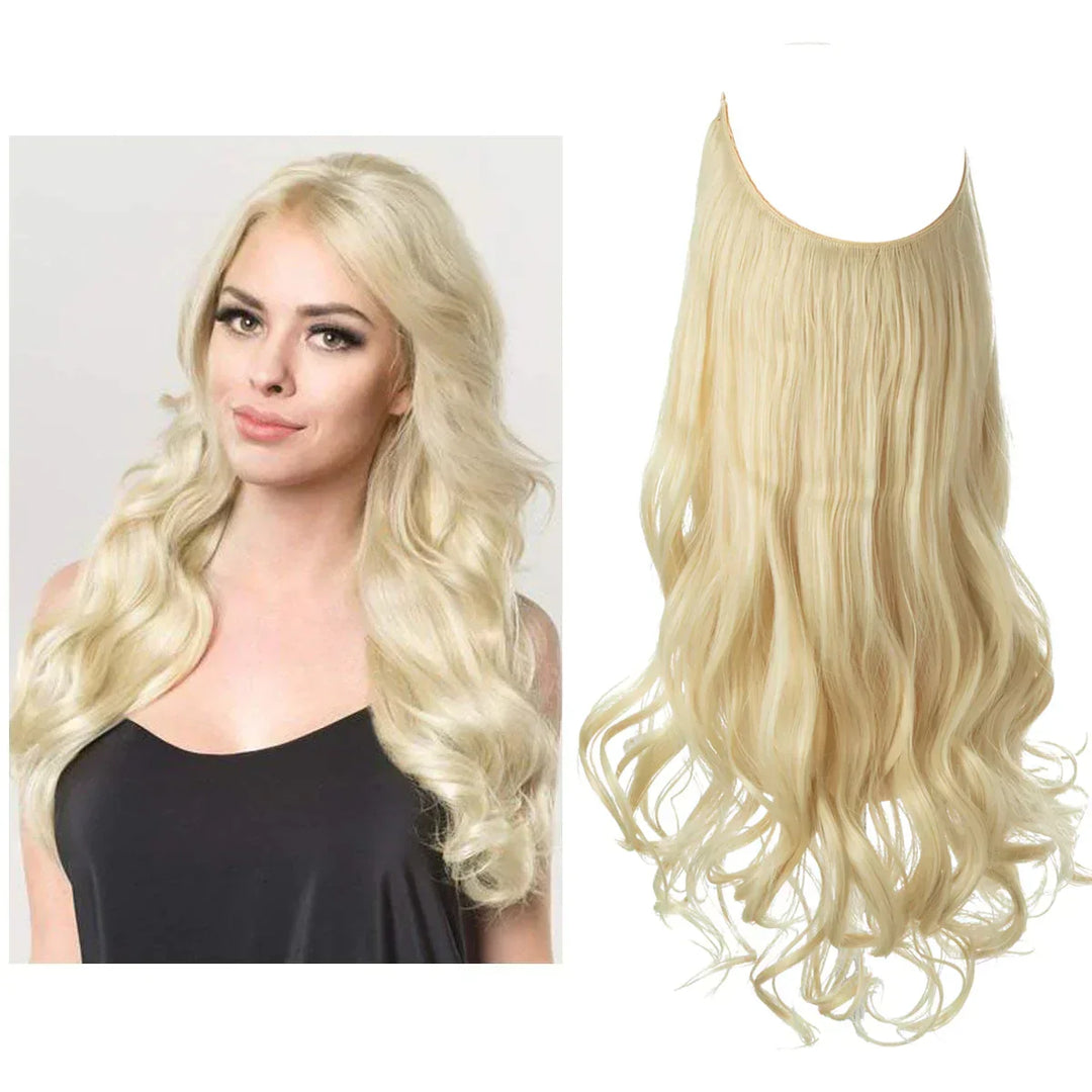 Natuurlijk ogende bruine haarextensions voor een volle bos haar