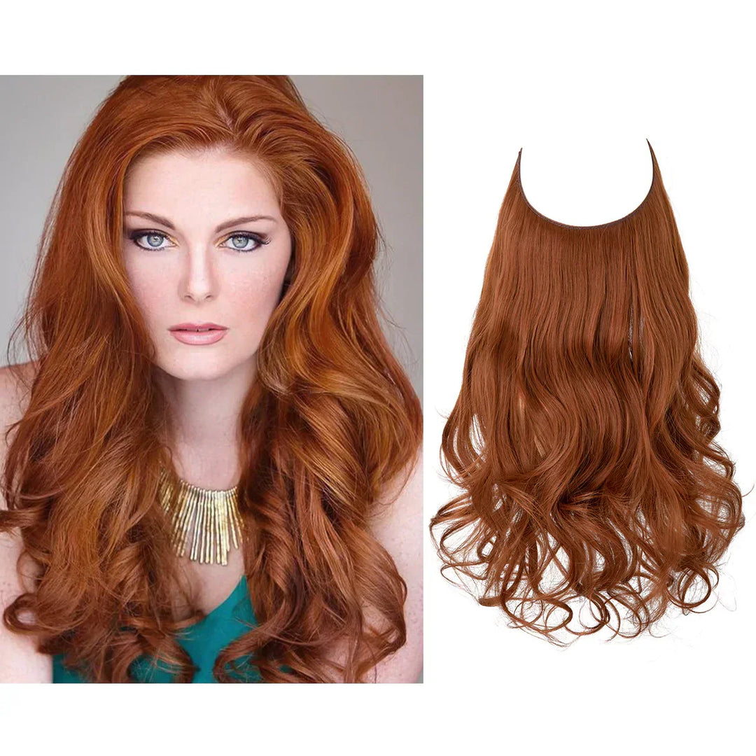 Prachtige haarextensions met een natuurlijke glans en zachte textuur