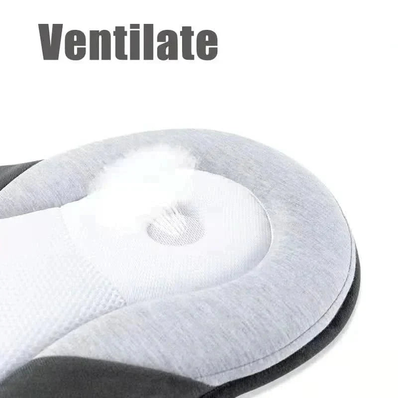 Ademend mesh-materiaal van het baby kussen voor optimale luchtcirculatie.