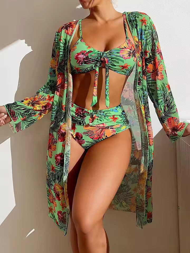 Zijaanzicht van de comfortabele zwemkleding voor dames
