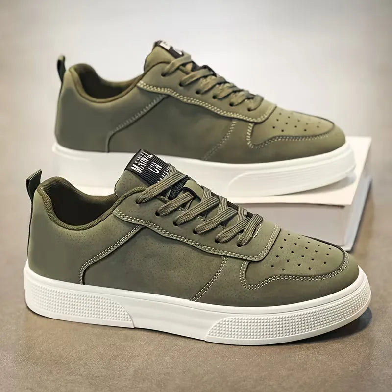 Stijlvolle casual sneakers voor heren in trendy zwarte uitvoering