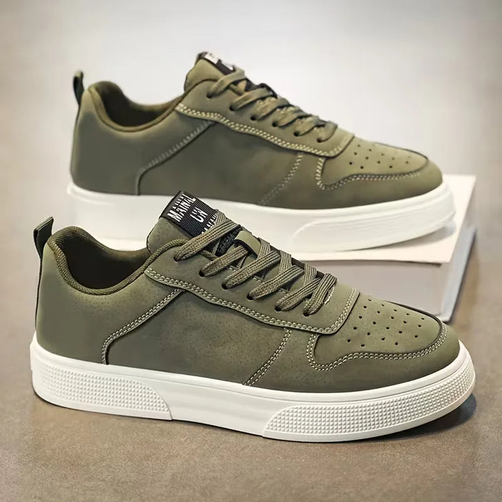 Stijlvolle casual sneakers voor heren in trendy zwarte uitvoering