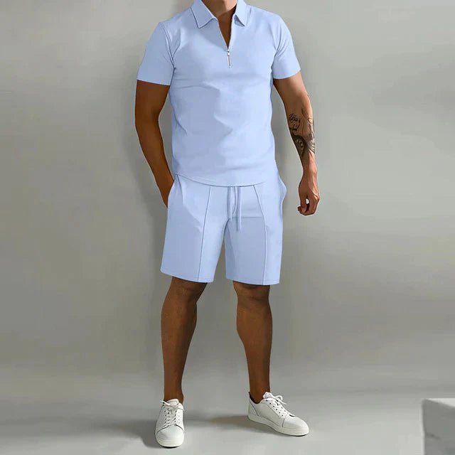 Comfortabele heren shorts van de zomerset, perfect voor een casual zomerse outfit. Ademend materiaal.