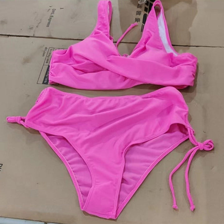 Luxe tweedeilig zwemkleding voor dames, comfortabele en stijlvolle badmode Anna