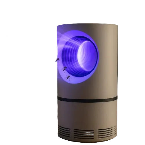 Elektrische UV muggenlamp en vliegenvanger in modern wit design