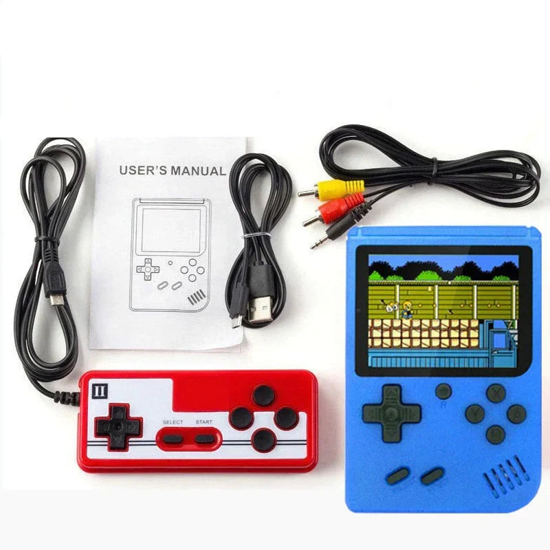 De 400-in-1 retro spelconsole, een bron van nostalgie. Klassieke spellen collectie voor alle leeftijden, leuk voor kinderen.