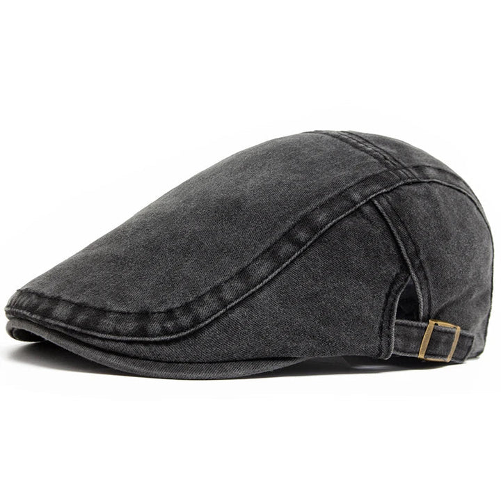 Veelzijdige heren pet met vintage stijl, de perfecte aanvulling op uw tijdloze garderobe.