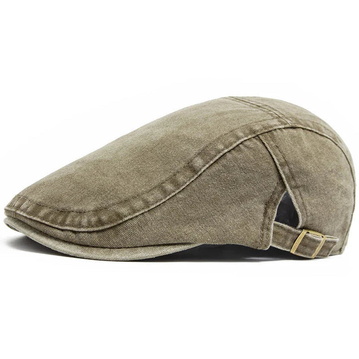 Herenhoofddeksel: een klassieke vintage pet voor een stijlvolle en comfortabele uitstraling.