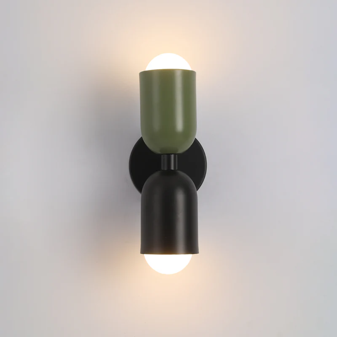 Dubbelzijdige wandlamp interieur