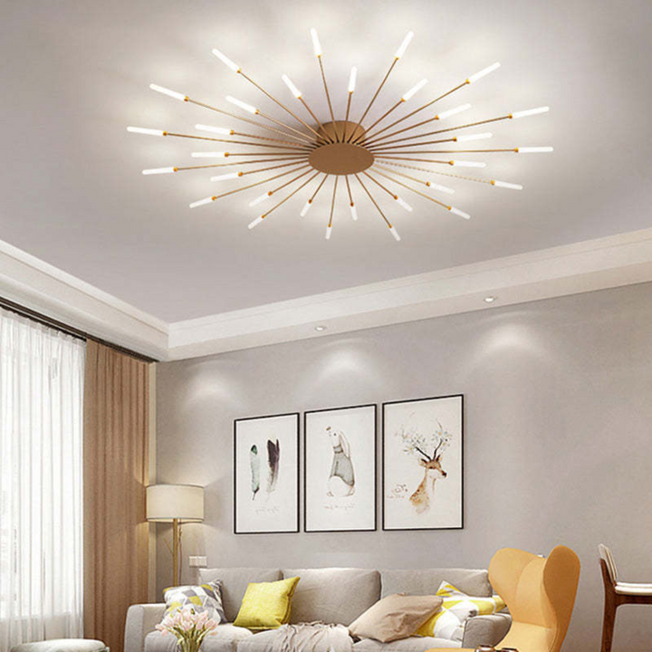 Luxe LED plafondlamp voor sfeervol interieur