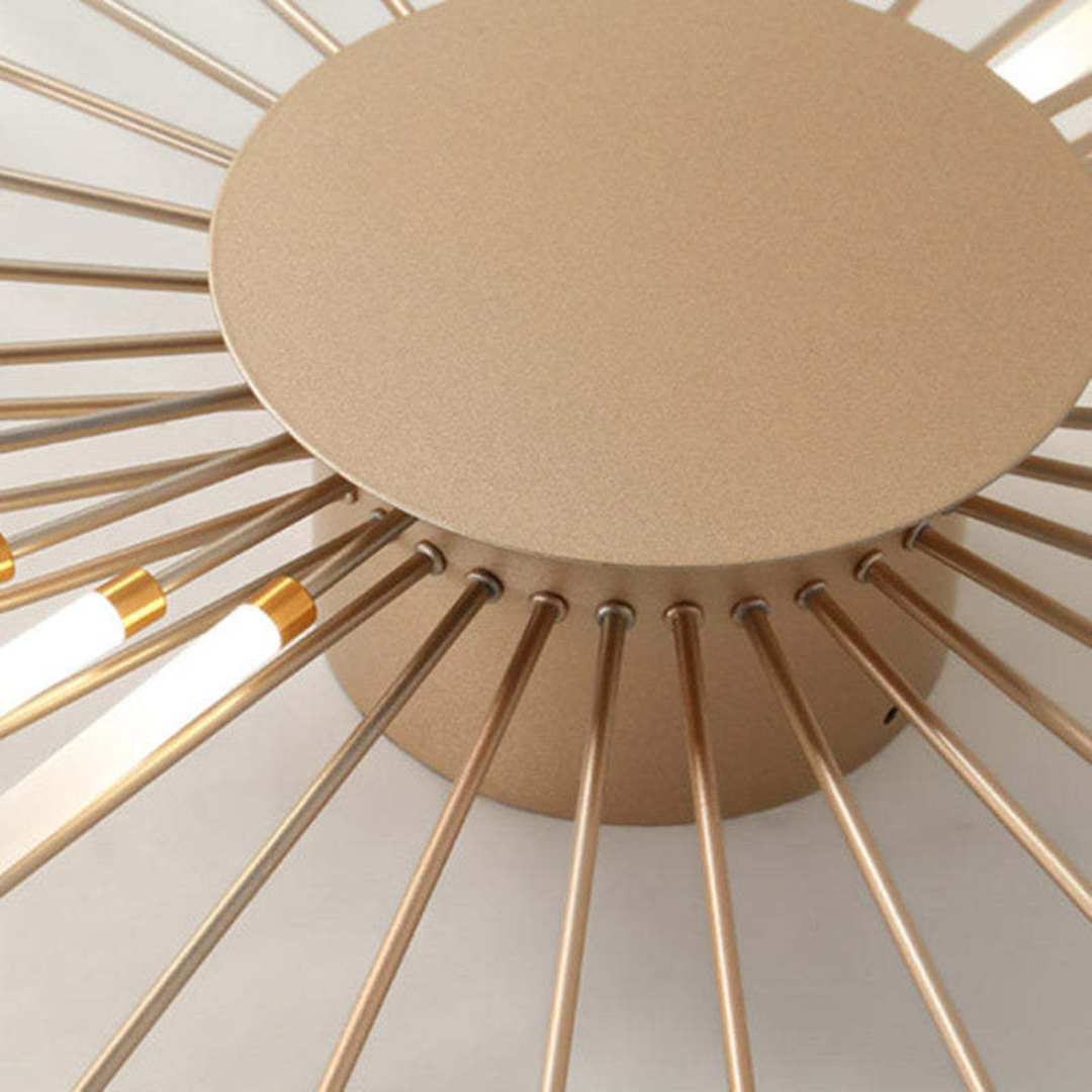 Moderne grote lamp voor plafond met strak design