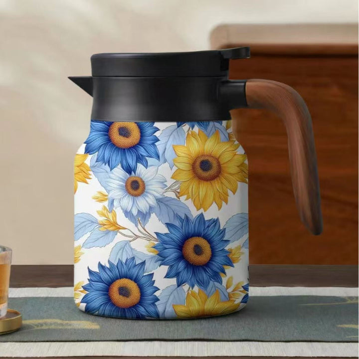 Luxe hotpot theepot met theezeef, voor een complete en warme thee-ervaring en cadeau.