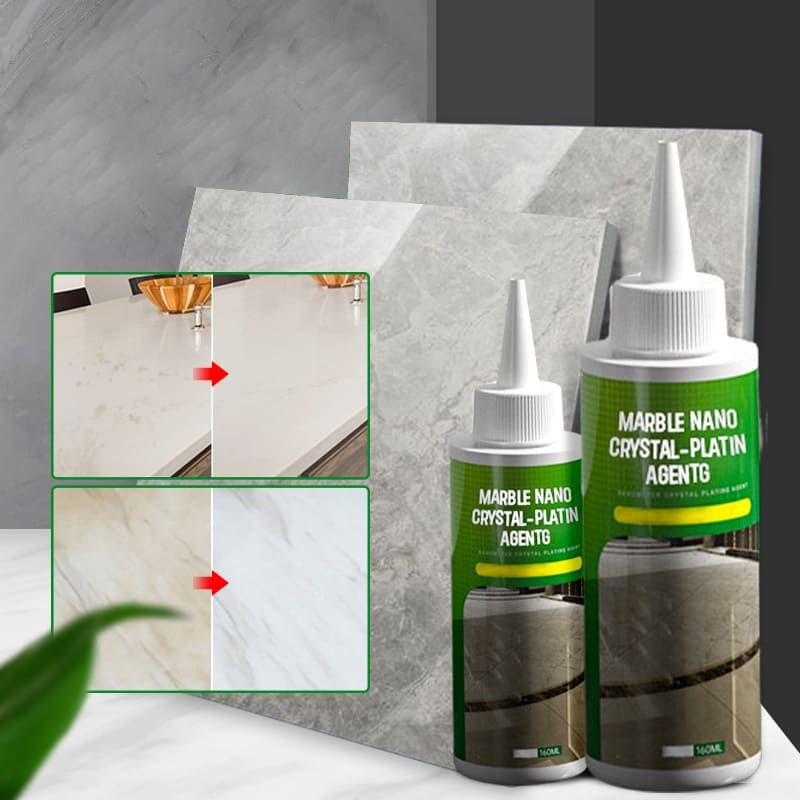 NanoShine Steencoating, transparant afdichtmiddel voor duurzame hoogglans en bescherming van marmer en graniet.