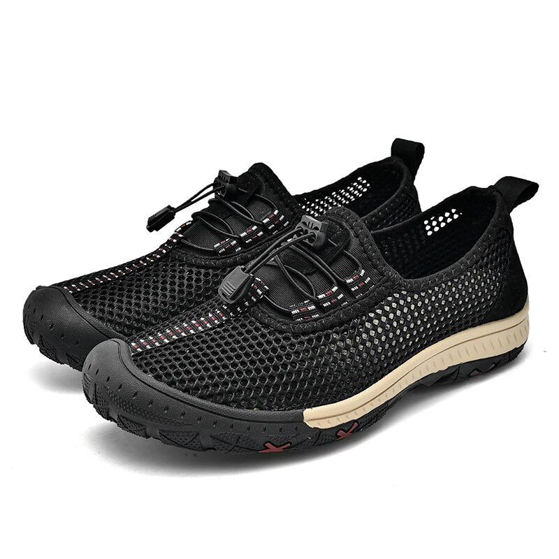 Ademende heren loafers met comfortabel slip-on design, ideaal voor zomerse casual dagen en reizen.