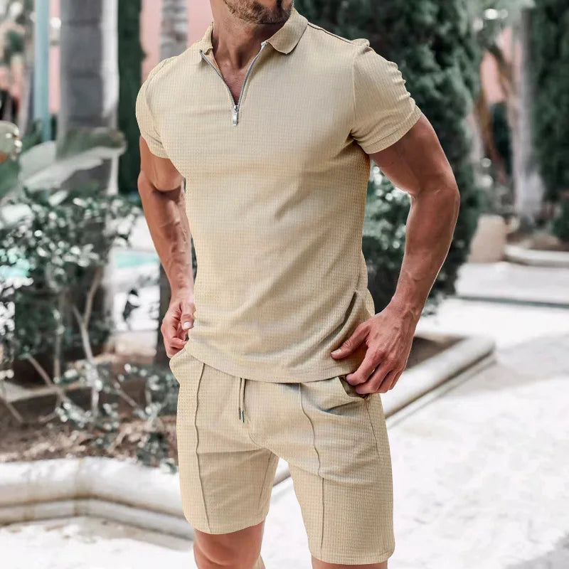 Comfortabele ademende Nilo heren zomerset, ideaal voor casual vrije tijd en zomerse dagen.