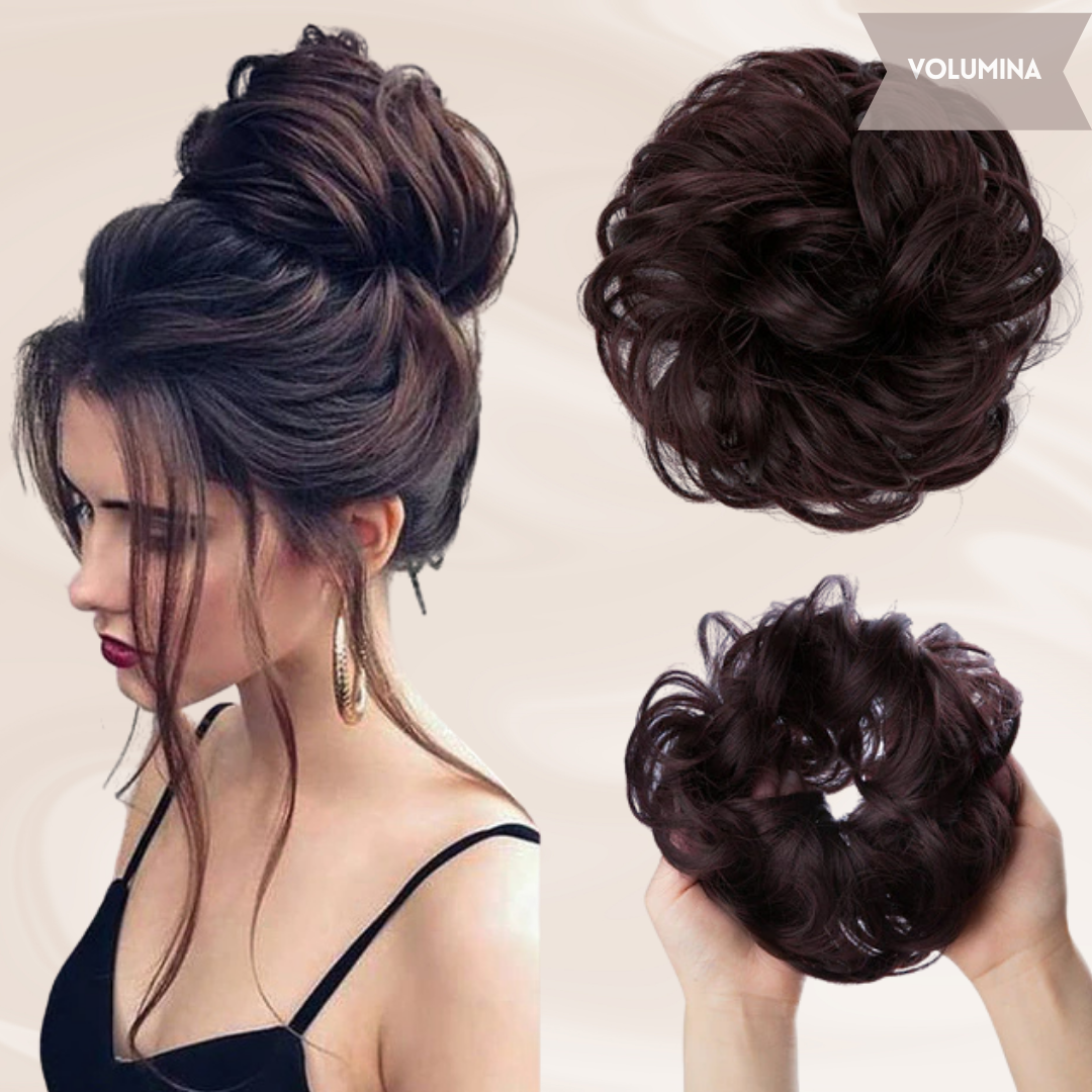Perfect gestylde haarknot voor dames van AlicesKnot, voor snelle, eenvoudige haarstyling.