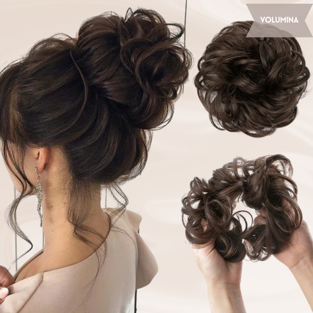 Dames haaraccessoire AlicesKnot voor een snelle, volumineuze bun, perfect gestyled.