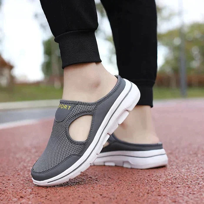 Dames comfort pantoffels: lichtgewicht instappers met ergonomische ondersteuning voor ontspannen zomerse dagen.