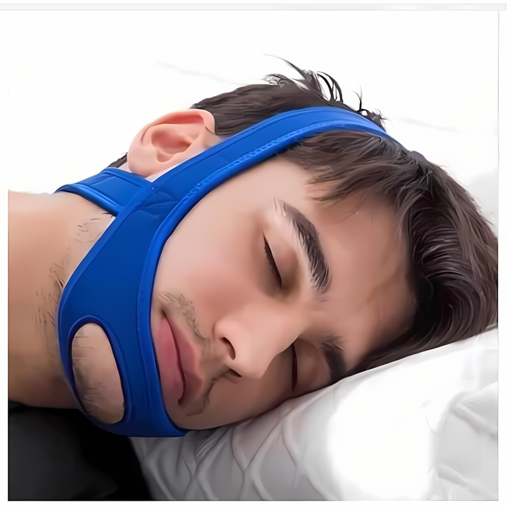 Duurzame anti-snurk kinband die de kaak ondersteunt, optimaliseert ademhaling en welzijn.