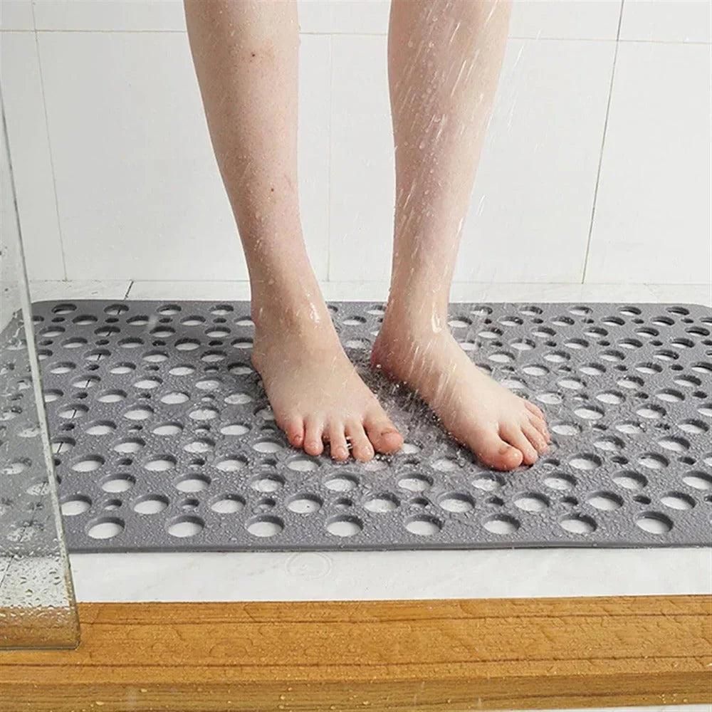 Antislip douchemat voor veilige douches. Comfortabel, hygiënisch en wasbaar. Voorkomt uitglijden in de badkamer.