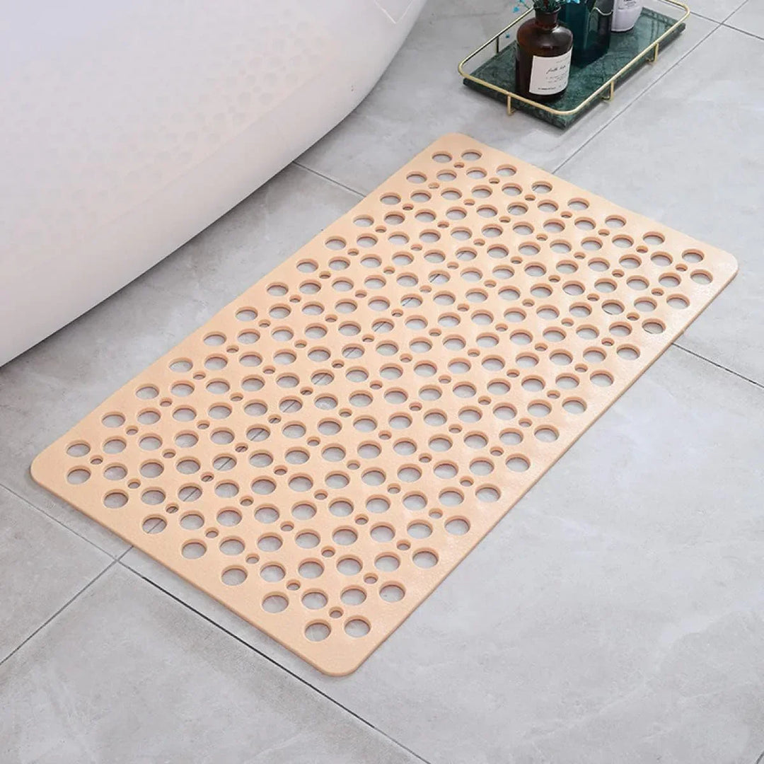 Antislip douchemat: veilig en comfortabel douchen. Wasbaar, hygiënisch PVC voor uw badkamer.