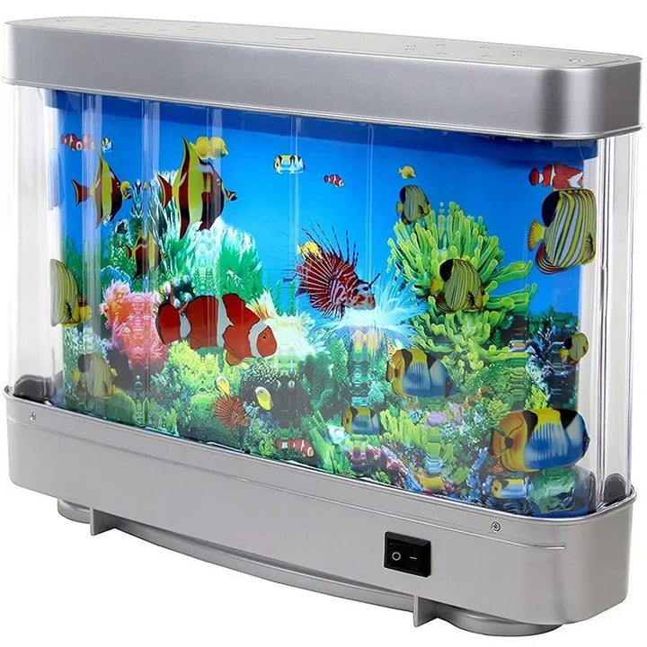 Aquarium decoratie LED lamp met clownfish design; voegt een unieke en betoverende sfeer toe aan elk thuisinterieur.