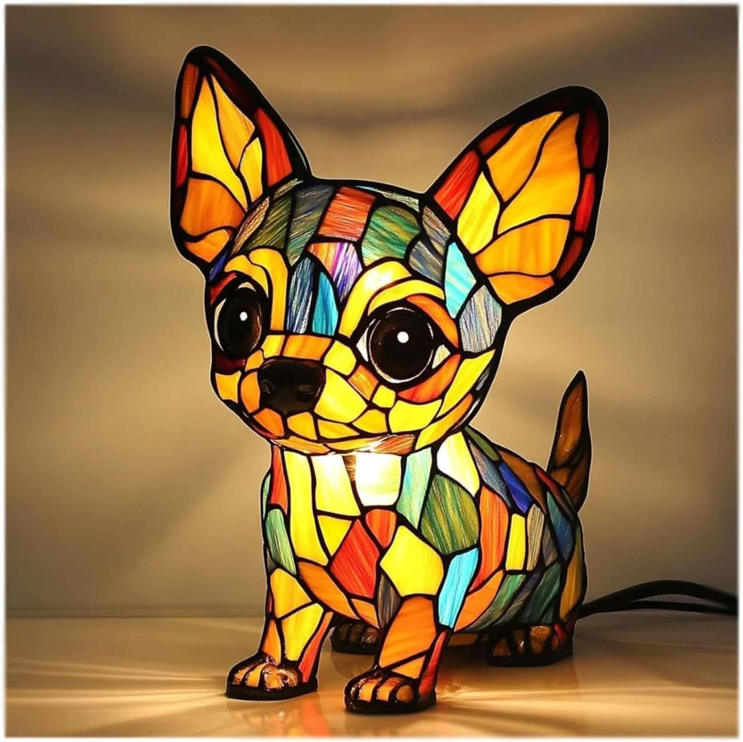 Decoratieve LED dierenlamp, een vleugje natuur in uw interieur.