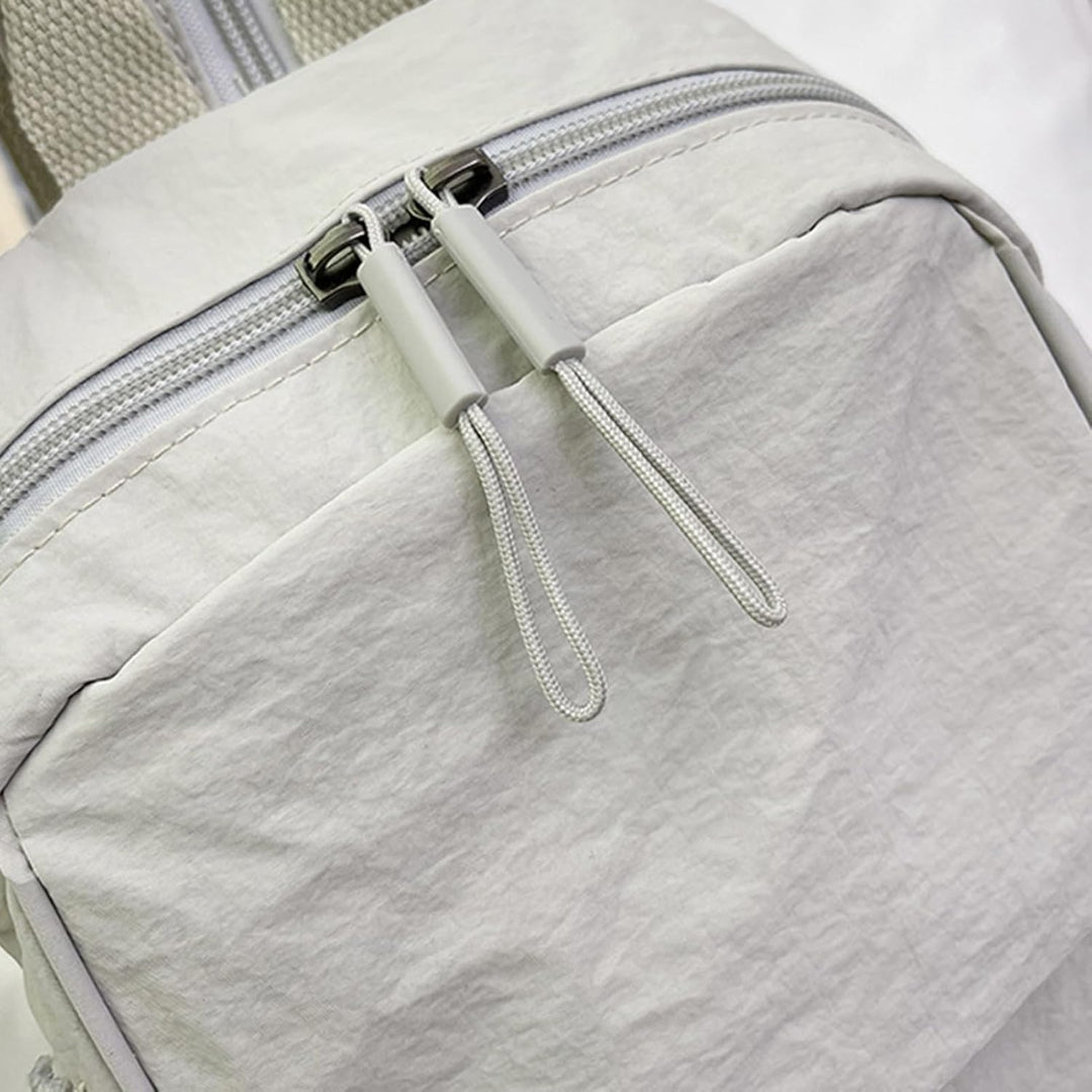 Stevige waterdichte schooltas voor boeken en laptop, met meerdere georganiseerde compartimenten.