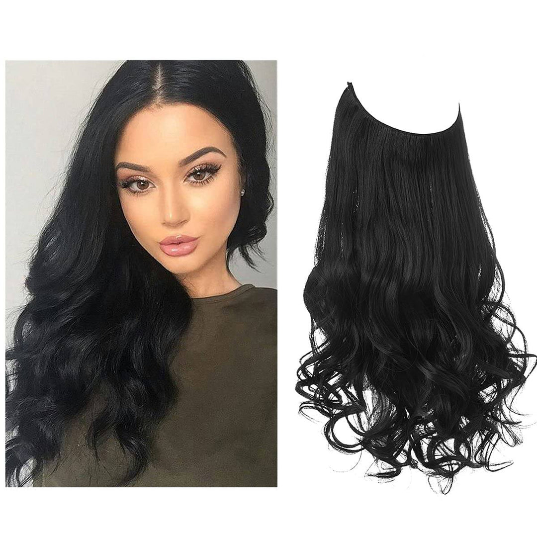Astra dames onzichtbare hairextensions 40cm voor direct volume en lengte.