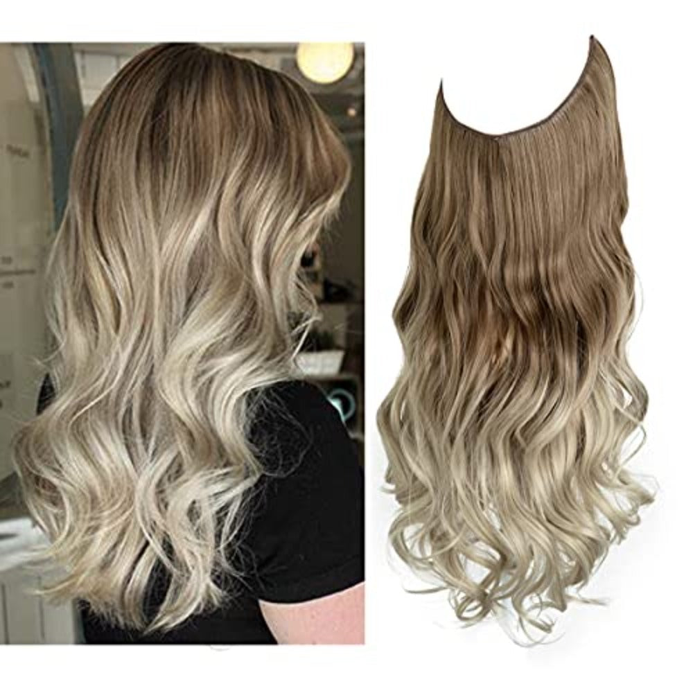 MALORIA onzichtbare extensions, 40cm, voor een complete haar metamorfose.