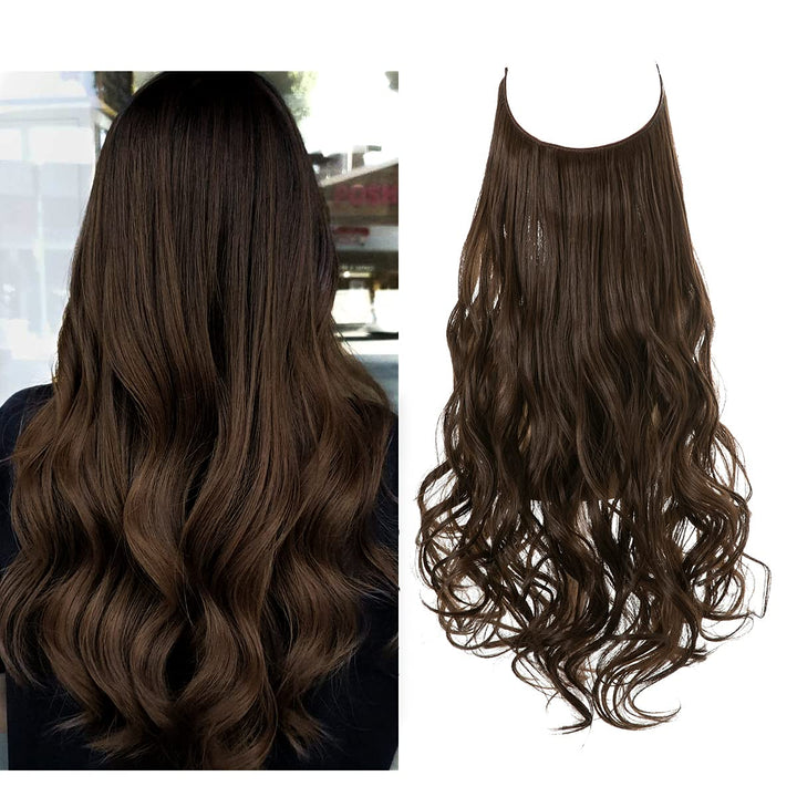 Synthetische hairextensions 40cm, Astra, onzichtbaar, voor meer zelfvertrouwen.