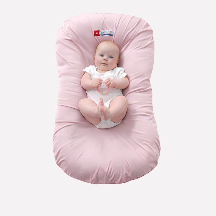 Baby hoofdondersteunend kussen voor optimale nek- en ruggengraat alignment. Comfortabel en veilig voor zuigelingen.