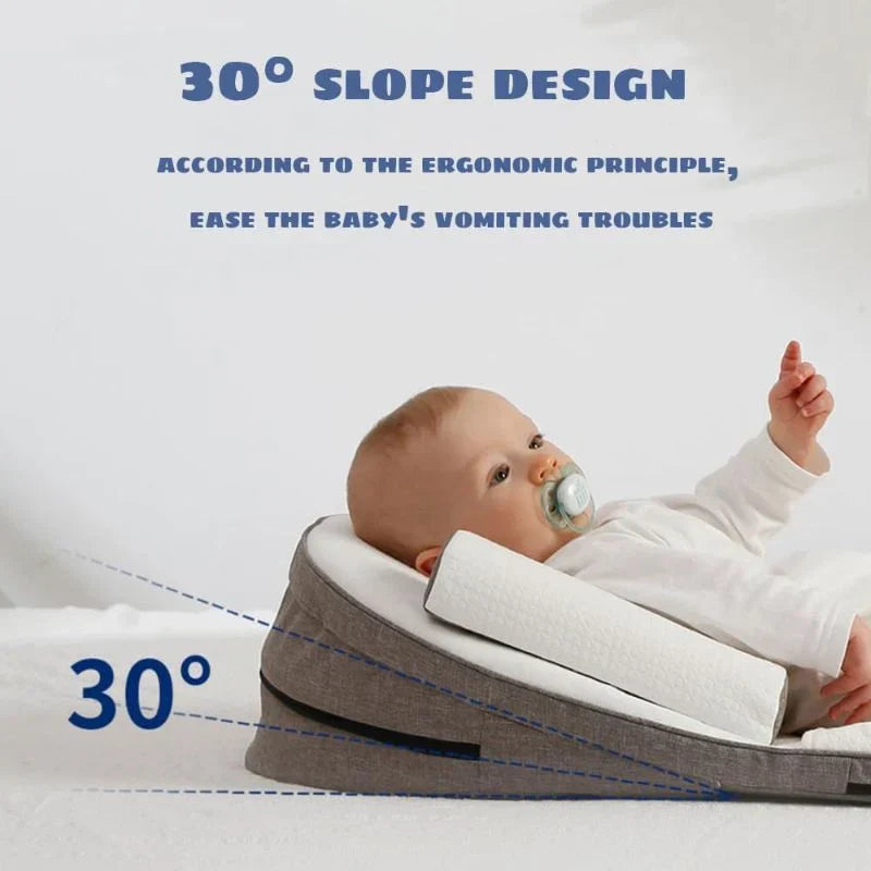 Anti-reflux babykussen voor pasgeborenen, ideaal voor veilig slapen en optimaal slaapcomfort in babybed.