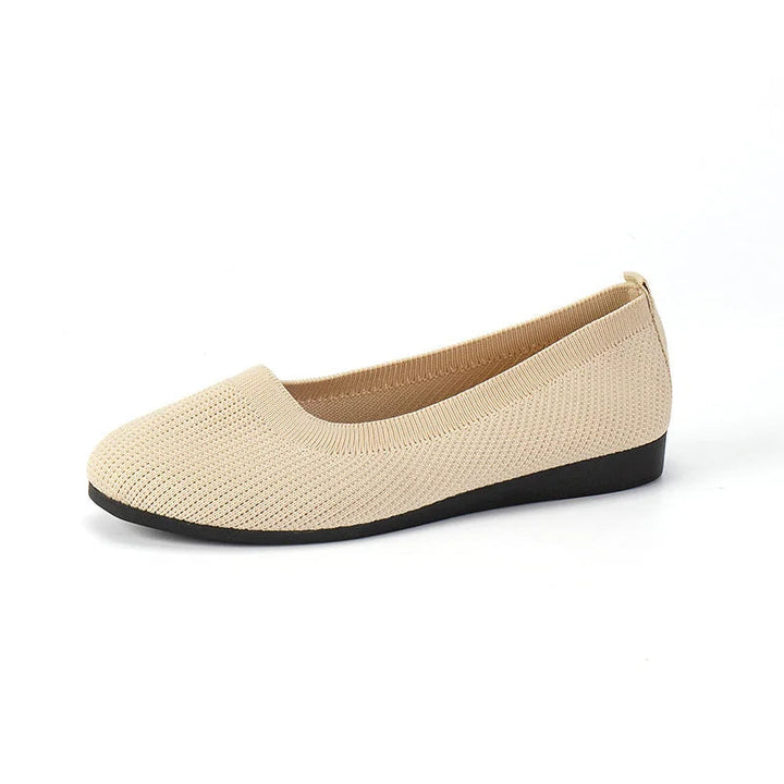 Dames ballerina schoenen, antislip, elegant design, comfortabele pasvorm, ademend, ideaal voor dagelijks gebruik.