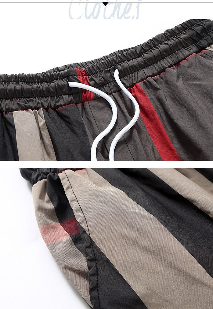 Comfortabele Samuel heren cargo short met relaxte pasvorm en trekkoord. Stijlvolle zomerkleding voor vrije tijd en vakantie.