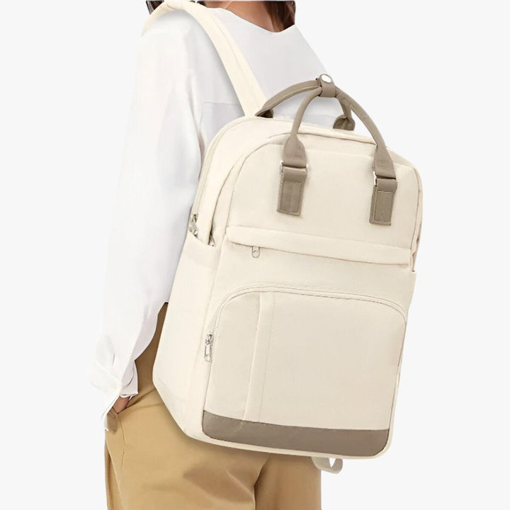 Functionele unisex urban rugzak, waterdicht en stijlvol, perfect als schooltas of reistas.