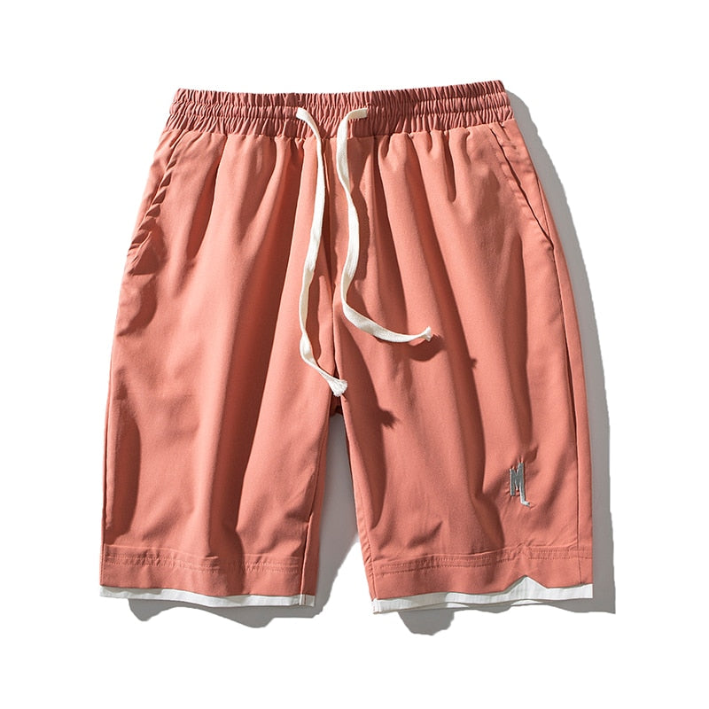 Grijze lichtgewicht herenshorts van Dante met zakken, ideaal voor casual en outdoor activiteiten.