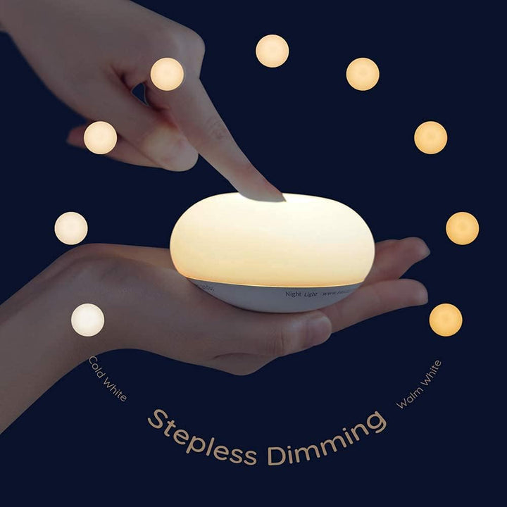 RGB kinderlampje met dimbaar licht, perfect als nachtlampje voor borstvoeding.