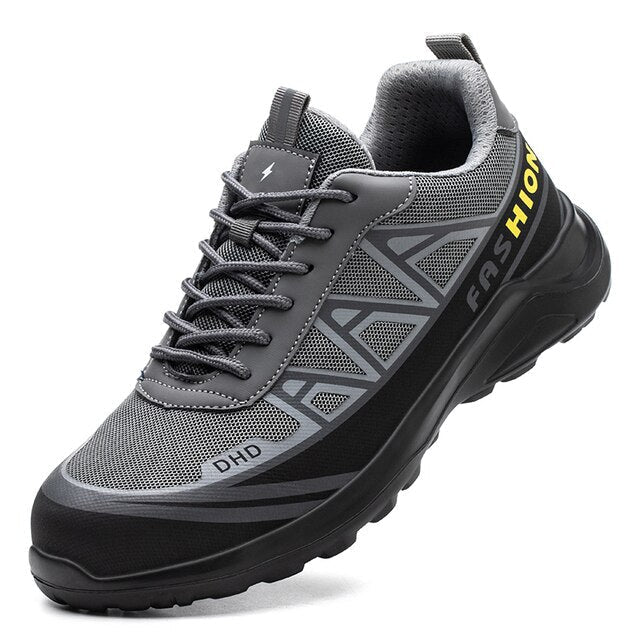 MaxGuard S3 werkschoenen voor heren, waterafstotend en met extra brede pasvorm voor langdurig comfort.