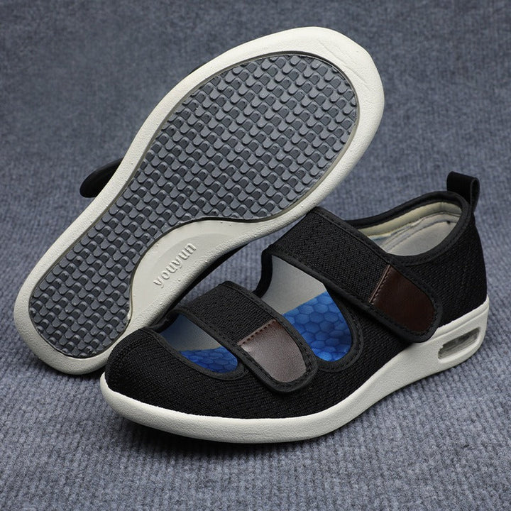 Orthopedische comfortschoenen Atlas: stabiliseert de voet & verlicht pijn bij dames & heren, verstelbaar.