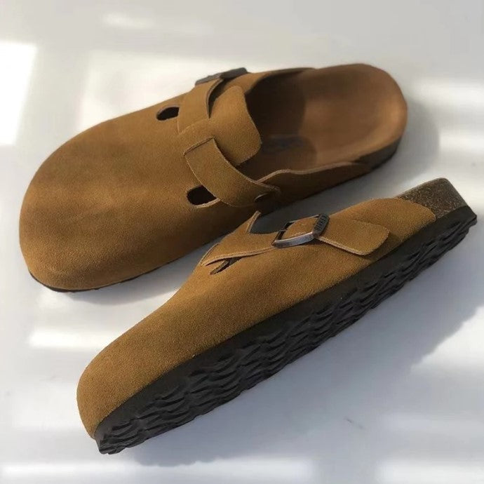 Unisex Boston sandalen, comfortabel en modieus, perfect voor de zomer. Tijdloos comfort.